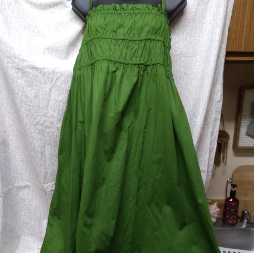 EUC ELOQUII Tea-length sundress